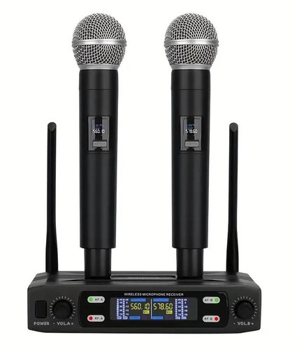 Set microfoni uhf wireless - microfoni,