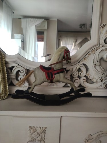 Cavallo dondolo legno - dondolo,