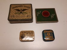 Antiche scatole latta