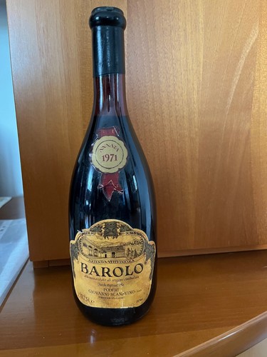 Barolo podere scanavino 1971 - barolo,