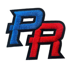 PUERTO RICO - RED/BLUE LETTERS