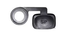 Cover gomma jack auricolare - in,