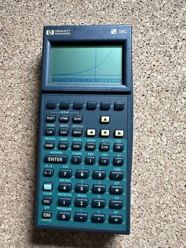 Calcolatrice grafica 38g - grafica, hp-38g