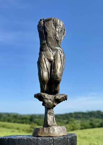 Scultura nudo bronzo - scultura, in