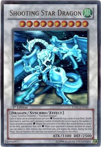 Damaged shooting star - damaged, dragon
