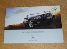 Listino prezzi Mercedes SL