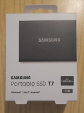 Samsung Portable SSD T7 1TB USB 3.2 Gen2 10Gbps NVMe UASP portatile esterno