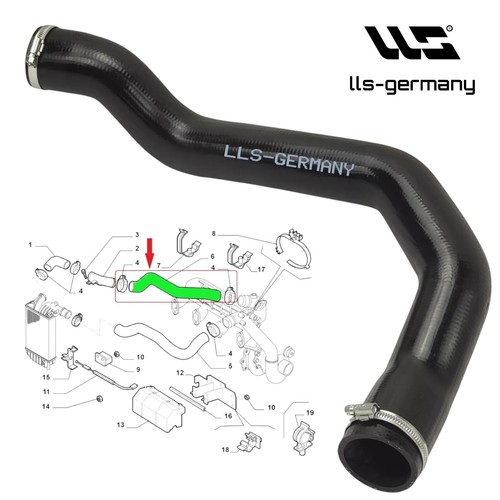 Tubo turbo intercooler - , per