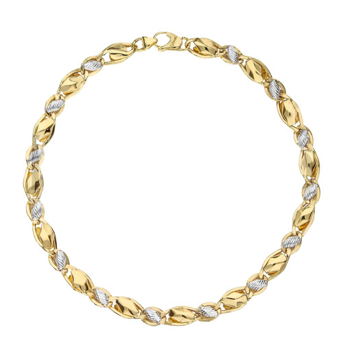 Bracciale uomo maglia - bracciale, piatta
