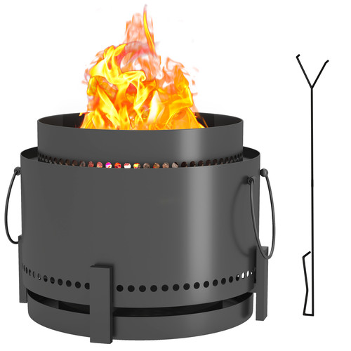 Fire pit senza fumo grigio - pit,