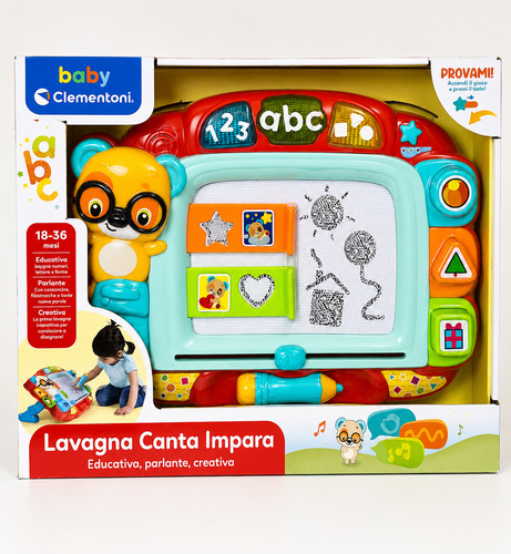 Clementoni baby lavagna canta - lavagna,
