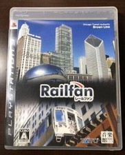 Gioco simulatore treno PS3 Railfan TAITO PlayStation 3 importazione dal Giappone
