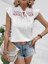 S Camicia Bianca Blusa