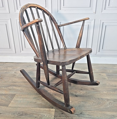 Sedia dondolo vintage - dondolo,