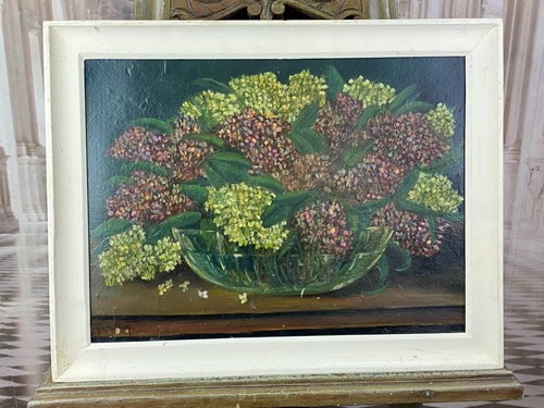 Quadro olio fiori natura morta - quadro,