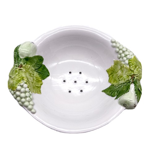 Maiolica traubensieb ceramiche - maiolica,