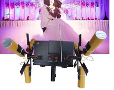 Fontana rotante doppio motore rotativo ruote DMX fontana matrimonio girandola