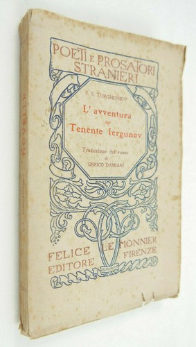 Turgheniev avventura del - turgheniev, l'avventura