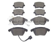 SET COMPLETO PASTIGLIE FRENO ANTERIORI E POSTERIORI AUDI TT COUPE 1.8T 2.0T FSi 2.0 TDi 2006-2014