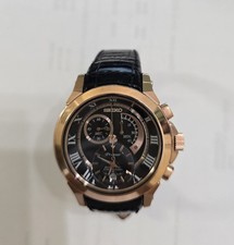 Orologio Uomo Seiko Oro Rosa