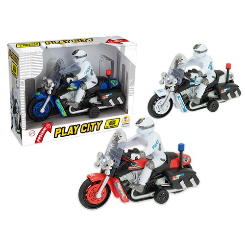 Moto police luci suoni - moto, e