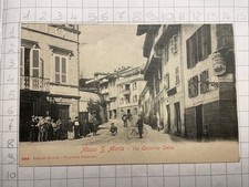 Cartolina Postale Paesaggistica Mosso S. Maria Via Quintino Sella ‘Biella’