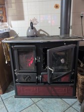 Stufa a legna con forno