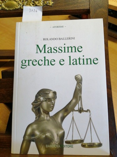 Massime greche latine - massime, e