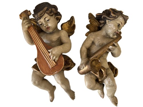 Coppia putti barocchi - coppia,