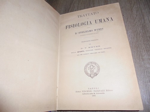 Wundt trattato di - wundt,