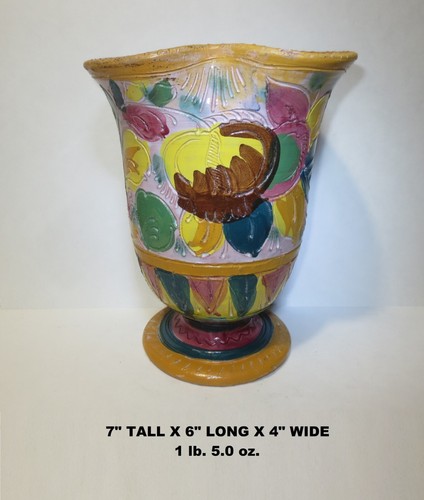Wow vaso maiolica stile - vaso,