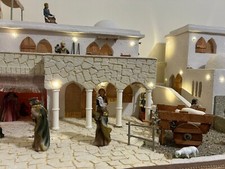 presepe realizzato a mano