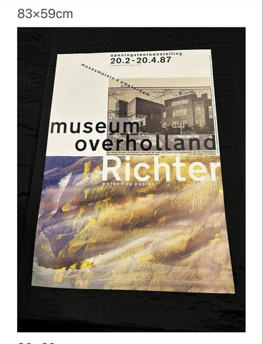 Raro poster 1987 oggetto