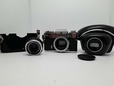 Fotocamera Zeiss Ikon  Icarex 35 S BM Con Obiettivo Carl Zeiss Tessar 2,8/50