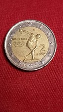 Moneta Da 2 Euro Rara Grecia