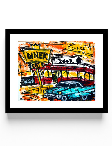 Guajardo art diner - art:,