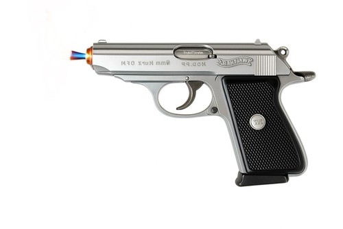 Accendino pistola walther - accendino,