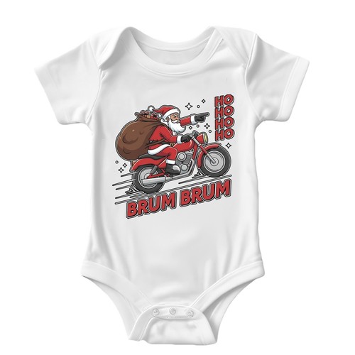 Body grafico babbo - body, natale
