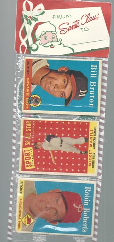 1958 topps natale rack pack - 1958,