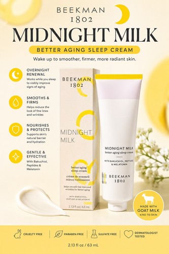 Beekman 1802 midnight milk - beekman,