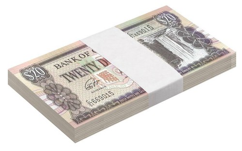 Guyana dollari 1996 2018 - 20, 1996-2018