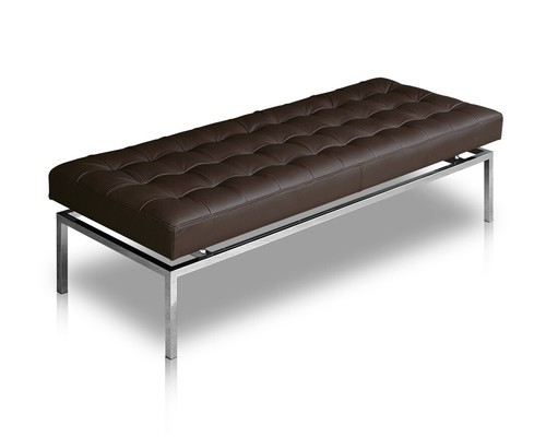 Panca bauhaus pelle con - bauhaus,