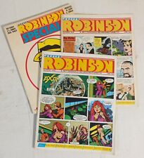 ROBINSON IL SETTIMANALE DEI GRANDI FUMETTI 1/2 + speciale  Ed. Il Momento 1981 !