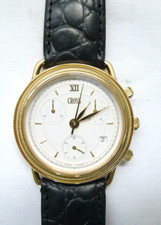 IDEA REGALO OROLOGIO CLASSICO CRONOGRAFO SWISS MADE CROSS QUARZO SUB 3ATM