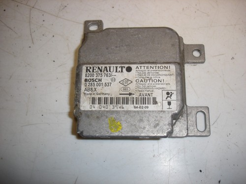 Modulo airbag ecu renault - airbag,