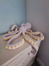 Peluche polpo all'uncinetto