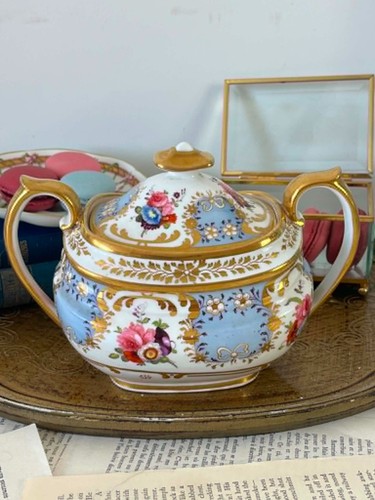 Antico ridgwat sucrier fiori - ridgwat,