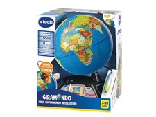VTech Giramondo - Video Mappamondo Interattivo, Mappamondo Bambini con Penna Tou