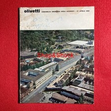 OLIVETTI Assemblea degli Azionisti 1966 Nascita Calcolatore P101 Programma 101