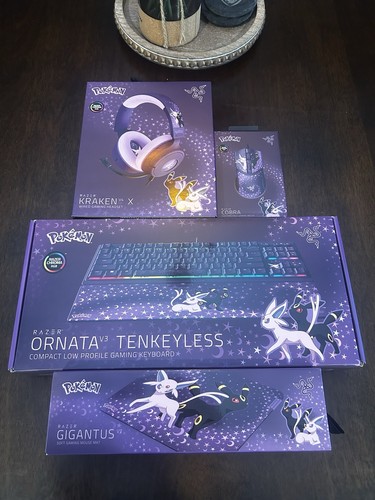 Pokemon razer set - razer,